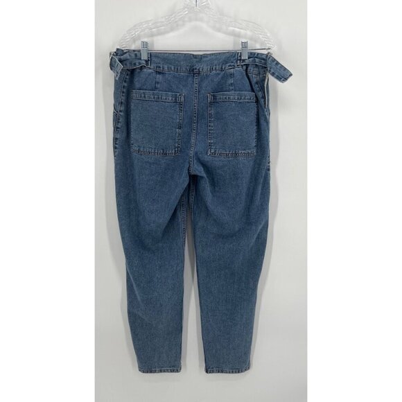 ASOS Women's Maternity Boyfriend Jeans Size US 8 UK 12 NWT - Picture 3 of 13